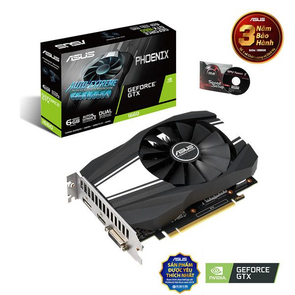 ASUS Phoenix GTX 1660  6GB GDDR5