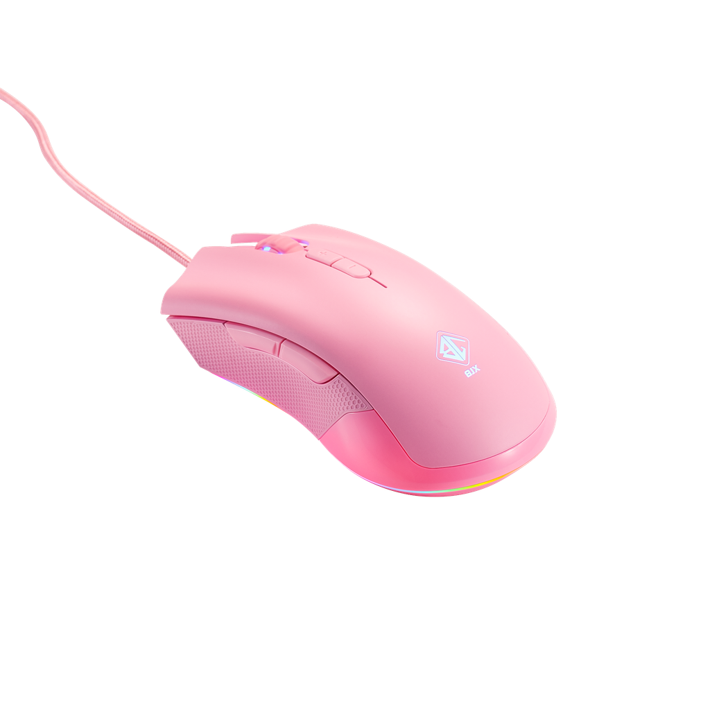 CHUỘT GAMING BJX M9 PINK RGB Led