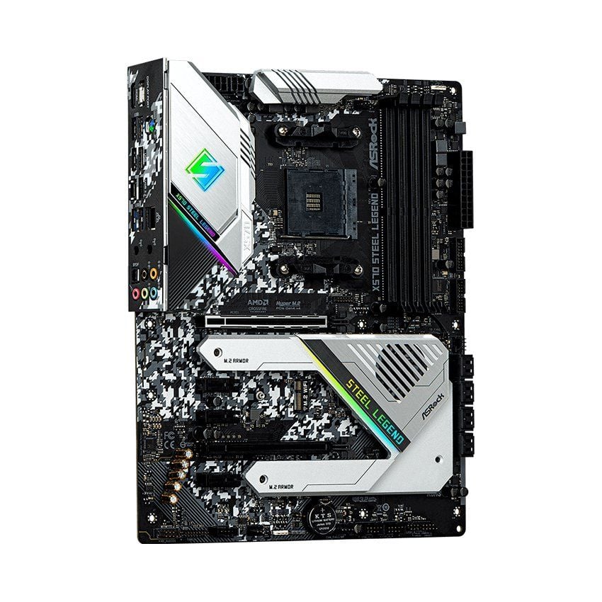 MAINBOARD ASROCK X570 STEEL LEGEND (AMD X570, SOCKET AM4, ATX, 4 KHE RAM DDR4)