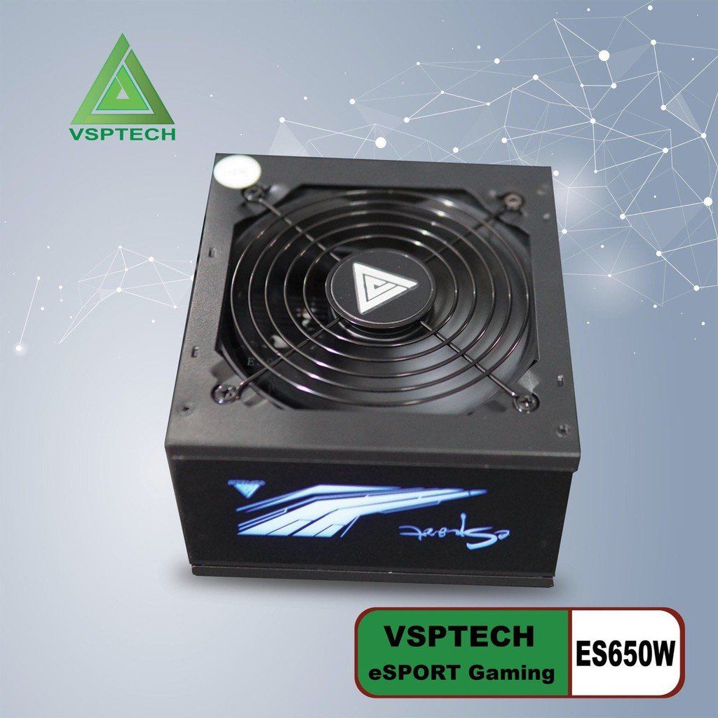 Nguồn VSP ES650W Esport Gaming 650W