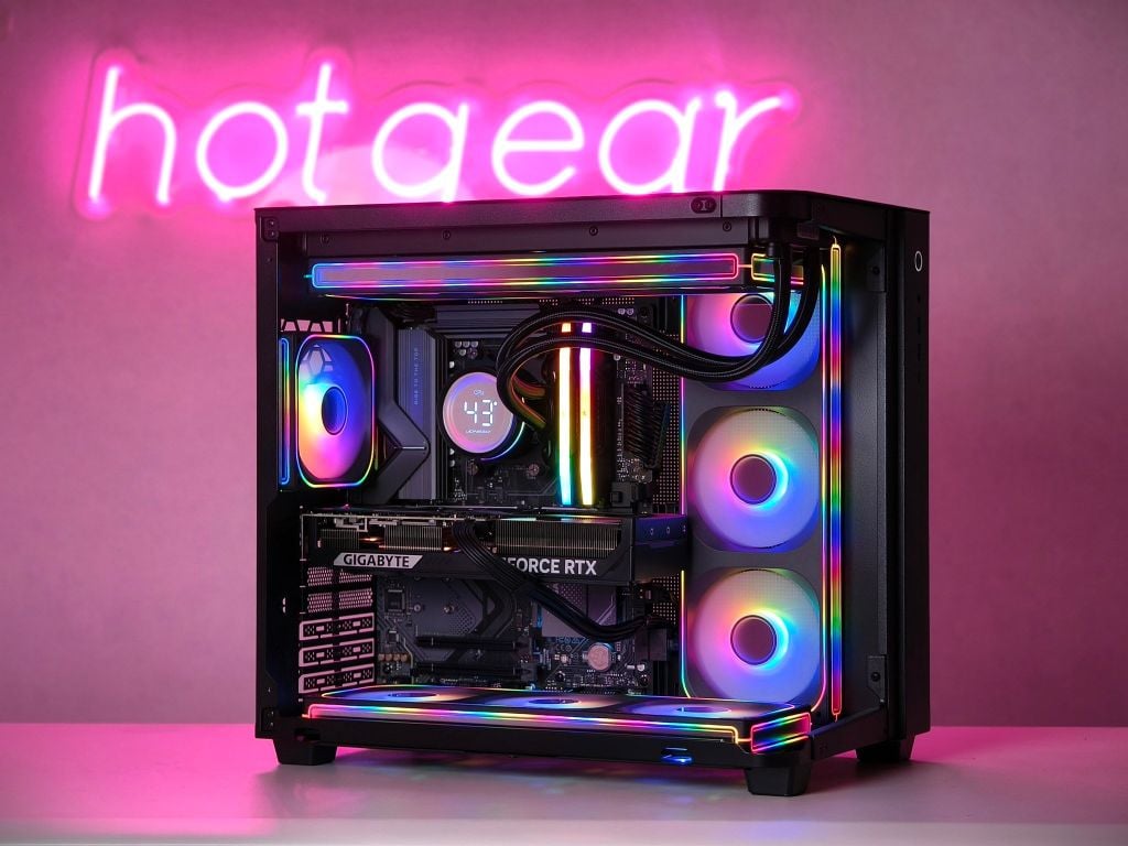 BỘ PC AMD HOTGEAR DARKSTORM RYZEN 7 - X870 | R7 9800X3D | 32GB 6000MHZ | RTX 5070 12GB