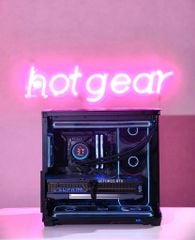 BỘ PC INTEL HOTGEAR BLACK VORTEX  CORE I9 - Z790 | I9 14900K  | 64GB 6000MHZ | RTX 5090 32GB
