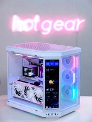 BỘ PC AMD HOTGEAR SNOWSTORM Z RYZEN 7 - X870E | R7 9800X3D | 96GB 6400MHZ | RTX 5080 16GB