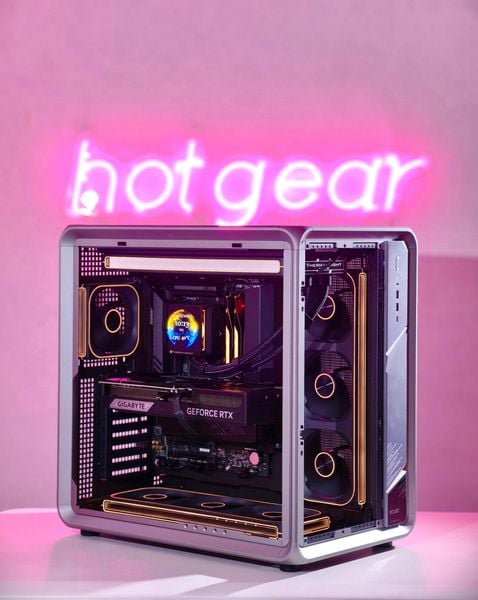 BỘ PC AMD HOTGEAR AURORA  RYZEN 9 - B850 | R9 9950X | 64GB 6000MHZ | RTX 5070Ti 16G