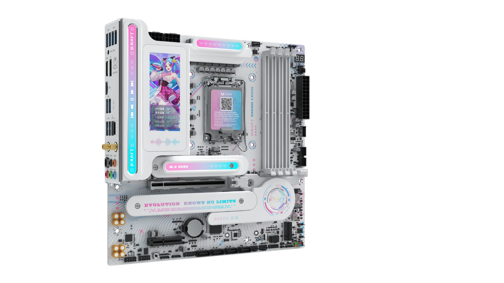 Bo mạch chủ iCraft B860M CROSS PRO WIFI
