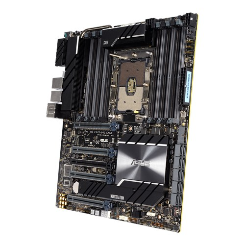 ASUS Pro WS C621-64L SAGE (Intel C621, LGA 3647, ATX, 8 Khe Cắm Ram DDR4)