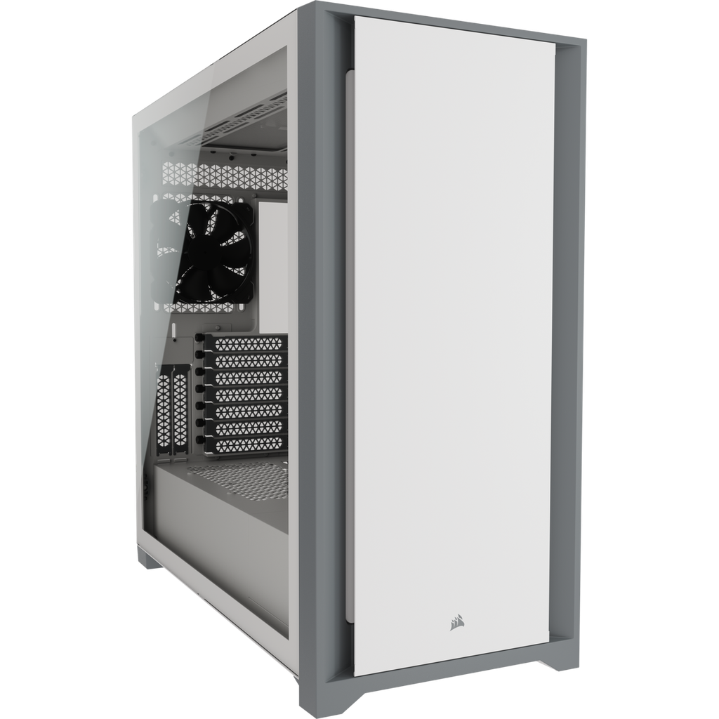 Case Corsair 5000D Tempered Glass White