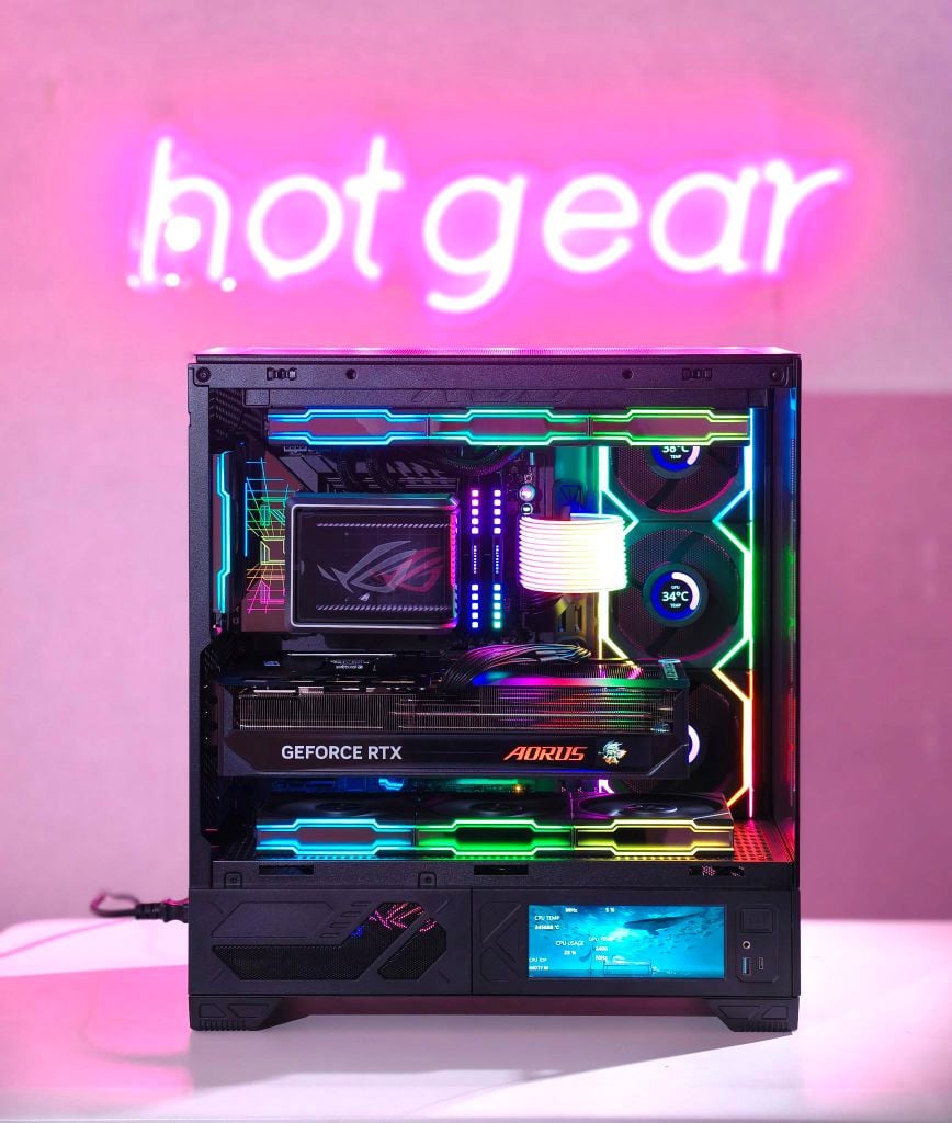 BỘ PC INTEL HOTGEAR  VALKYRIE MASTER  CORE I9 - Z790 | I9 14900K  | 64GB 6000MHZ | RTX 5080 16GB