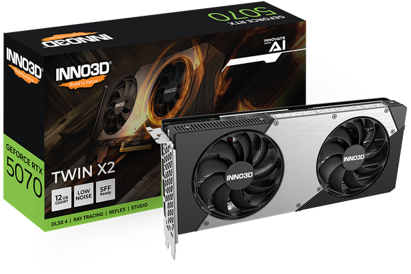 Card Màn hình Inno3d RTX 5070 Twin X2 OC 12GB