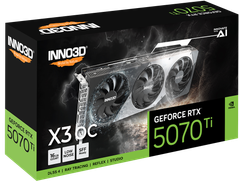 Card màn hình INNO3D GeForce RTX 5070 Ti X3 16GB GDDR7