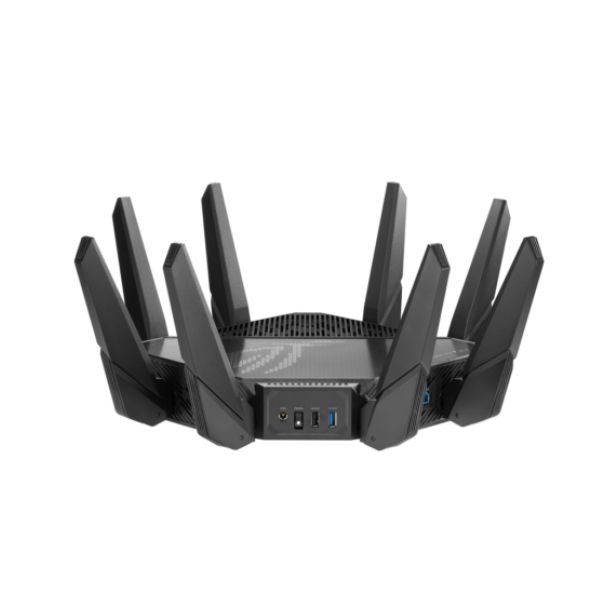Bộ phát wifi 6 Asus ROG Rapture Gaming GT AX11000 Pro (Chuẩn AX/ AX11000Mbps/ 8 Ăng-ten ngoài/ Wifi Mesh/ Dưới 80 User)