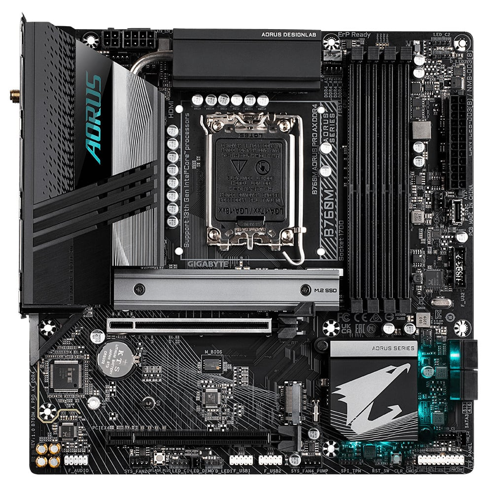 Mainboard Gigabyte B760M AORUS PRO AX DDR4