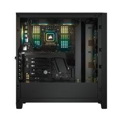 VỎ CASE CORSAIR ICUE 4000X RGB TG BLACK  (MID TOWER/MÀU ĐEN)
