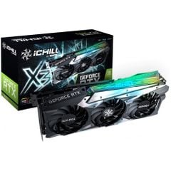 Card màn hình Inno3D RTX 3070 ICHILL X3 (8GB GDDR6, 256-bit, HDMI+DP, 2x8-pin)