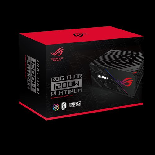 Nguồn Asus ROG Thor 1200W Platinum - RGB 1200W 80 Plus Platinum Full Modular