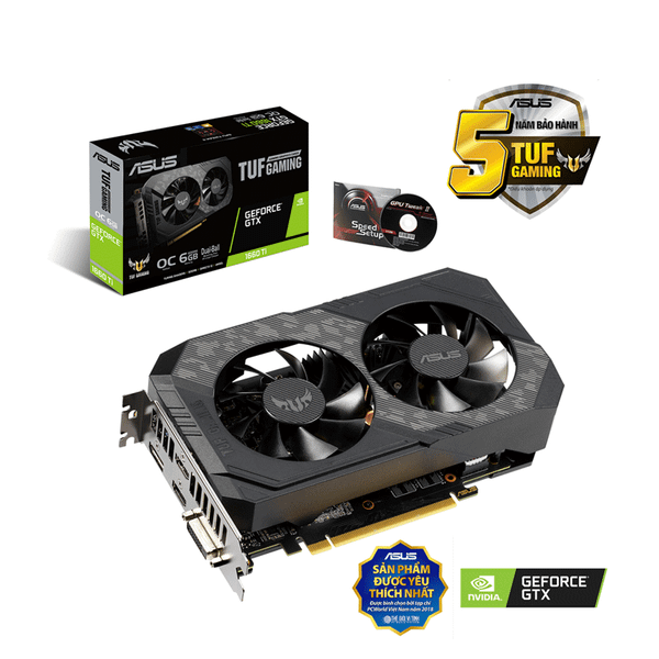 Asus TUF Gaming GeForce GTX 1660 Ti EVO OC Edition 6GB GDDR6