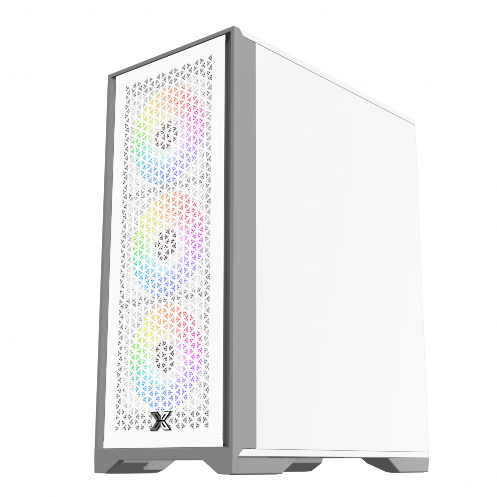 Vỏ Máy Tính XIGMATEK LUX S 3FX  White (EN47840) - PREMIUM GAMING ATX, KÈM 03 FAN