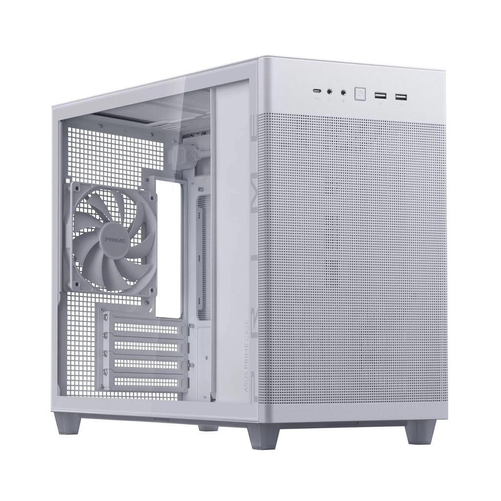 Case ASUS Prime AP201 TG M-ATX White