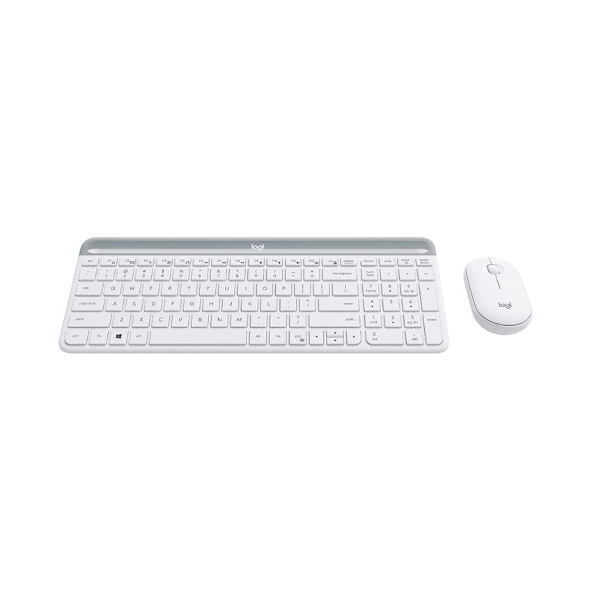 Combo chuột phím Logitech MK470 SLIM  Trắng