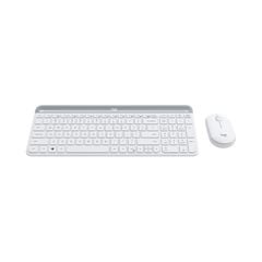 Combo chuột phím Logitech MK470 SLIM  Trắng