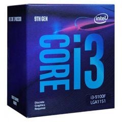 Intel Core I3 9100F (3.6Ghz, 4 Nhân 4 Luồng, 6Mb Cache, 65W) - Lga 1151 Box New Bh 36T