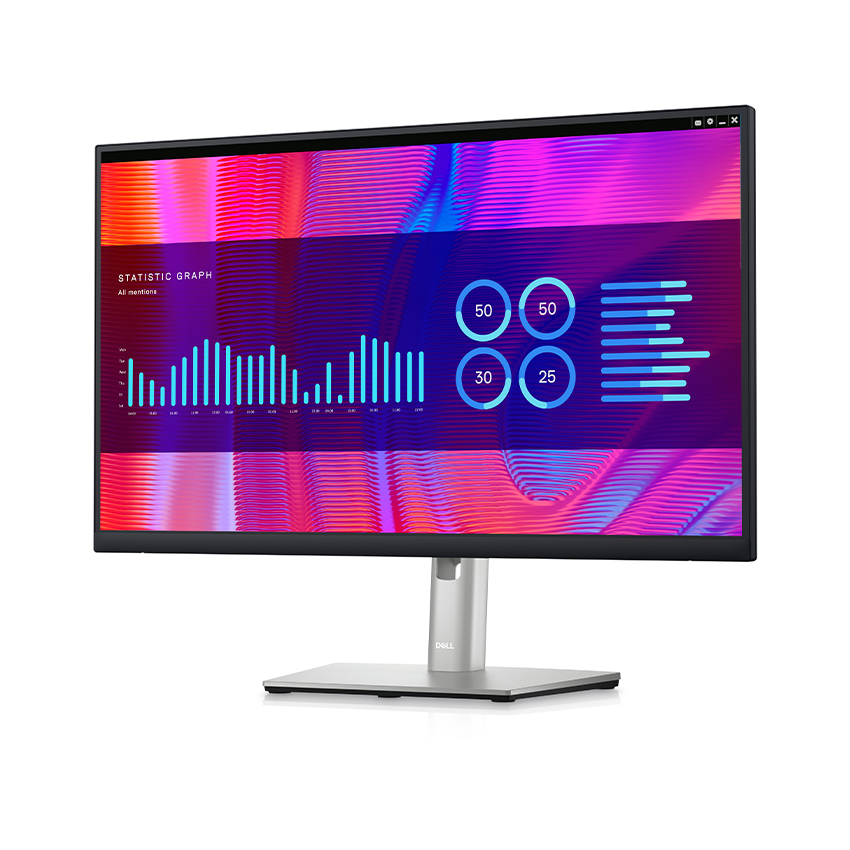 MÀN HÌNH DELL P2423DE (23.8 INCH/QHD/IPS/60HZ/8MS/300 NITS/HDMI+DP+USBC+LAN)