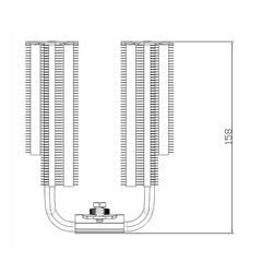 Tản Nhiệt Khí Thermalright Dual Tower Frost Commander 140