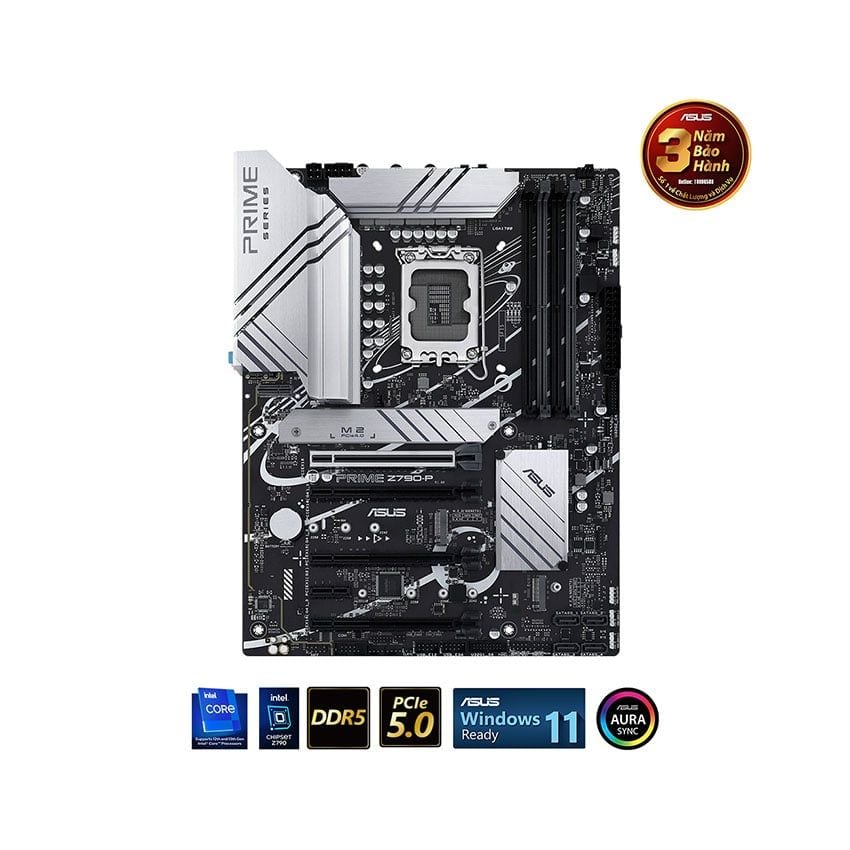 Mainboard Asus PRIME Z790 P CSM  Intel Z790, Socket 1700, ATX, 4 khe DDR5
