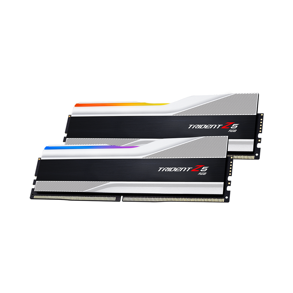 Ram PC G.SKILL Trident Z5 RGB SILVER 64GB 6000MHz DDR5 (32GBx2)