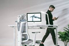 KHUNG BÀN SMARTDESK - 2 STAGES - 2 ĐỘNG CƠ PURE WHITE