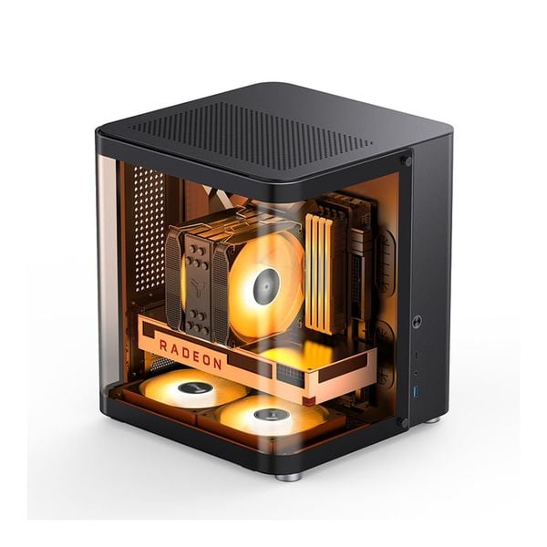 VỎ CASE JONSBO TK-1 Black  ( MID TOWER)