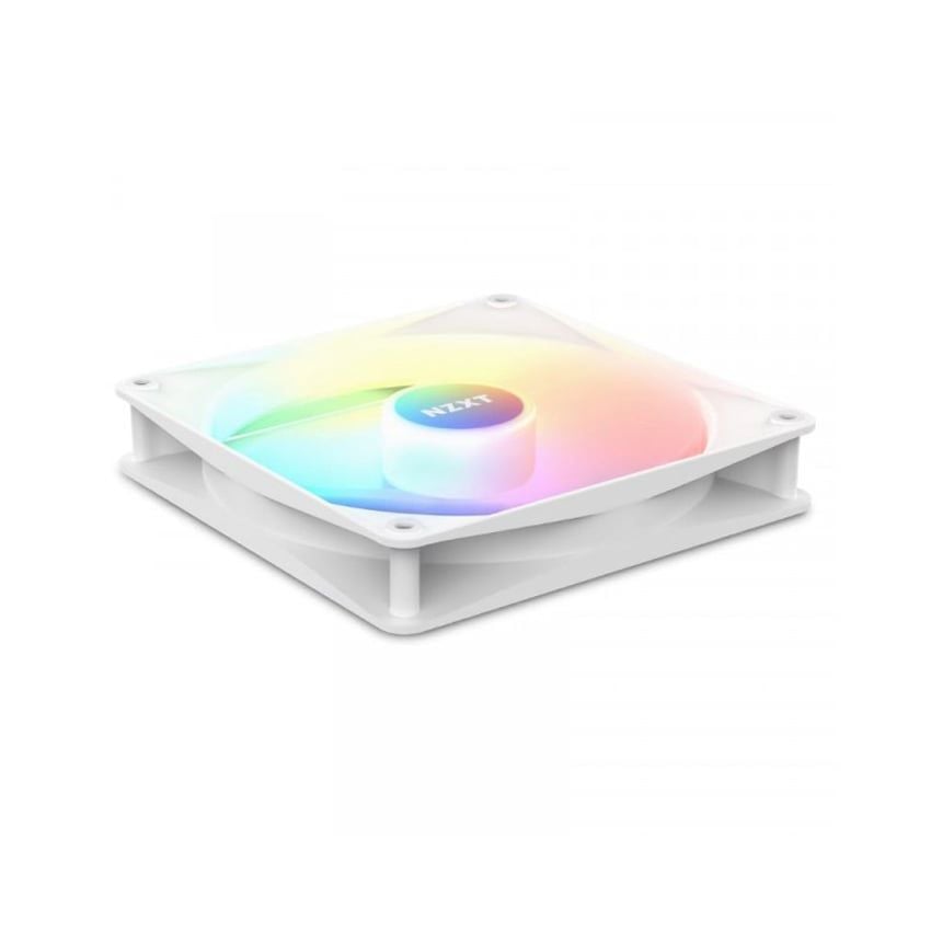 FAN CASE TẢN NHIỆT NZXT F120RGB CORE TRIPLE PACK WHITE W/RGB CONTROLLER ( 3 Fan )