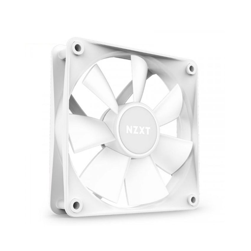 FAN CASE TẢN NHIỆT NZXT F120RGB CORE TRIPLE PACK WHITE W/RGB CONTROLLER ( 3 Fan )