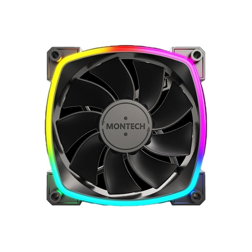 FAN RX120 PWM Montech | Black ( Quạt Ngược )