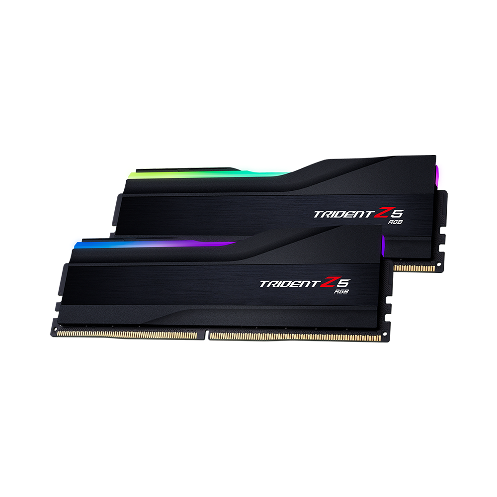 Ram PC G.SKILL Trident Z5 RGB BLACK 32GB 7200MHz DDR5 (16GBx2) F5-7200J3445G16GX2-TZ5RK