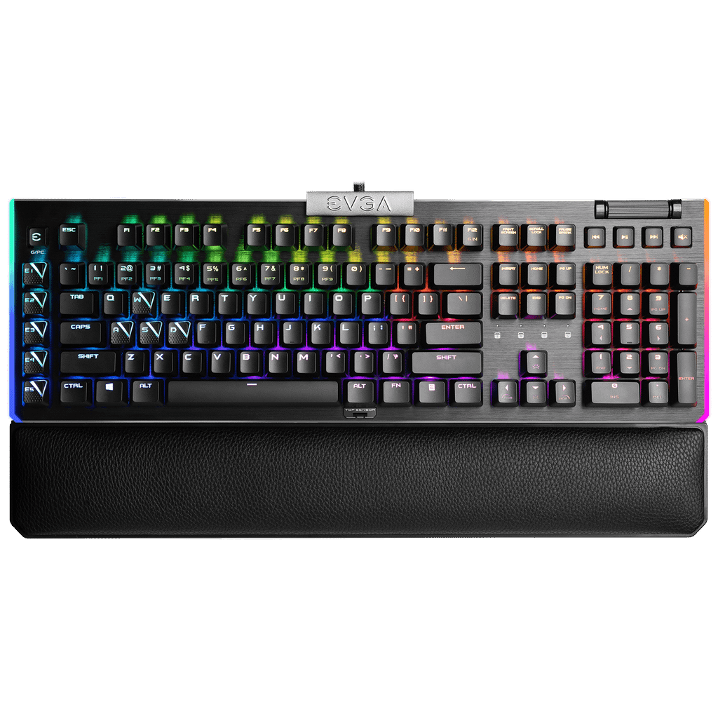 EVGA Z20 – RGB Optical Mechanical Gaming Keyboard – RGB Backlit LED – Optical Mechanical Switches (Linear, Clicky)