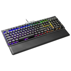 EVGA Z15 – RGB Gaming Keyboard – RGB Backlit LED – Hot Swappable Mechanical Kailh Speed Silver Switches (Linear)