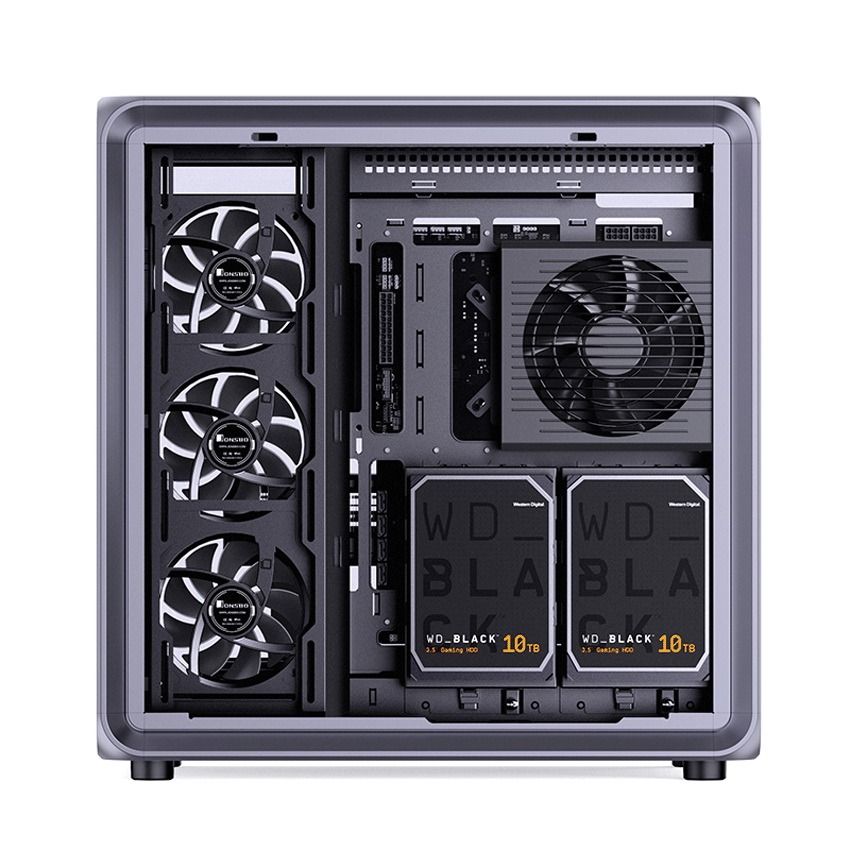 Vỏ case JONSBO BO400 Xám  (ATX/mid Tower)