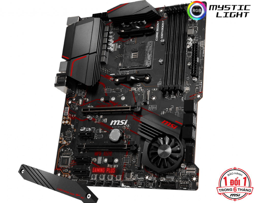 Msi  X570 Gaming Plus: Red Gaming Dna