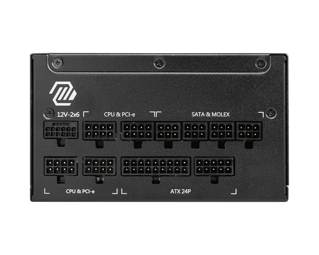 PSU MSI MAG A1000GL PCIE5 - 1000W 80 PLUS GOLD FULLY MODULAR