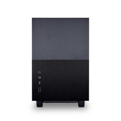 Vỏ Case LIAN LI Q58 Black (Mini Tower/Màu Đen) Tặng kèm Riser PCIE 4.0
