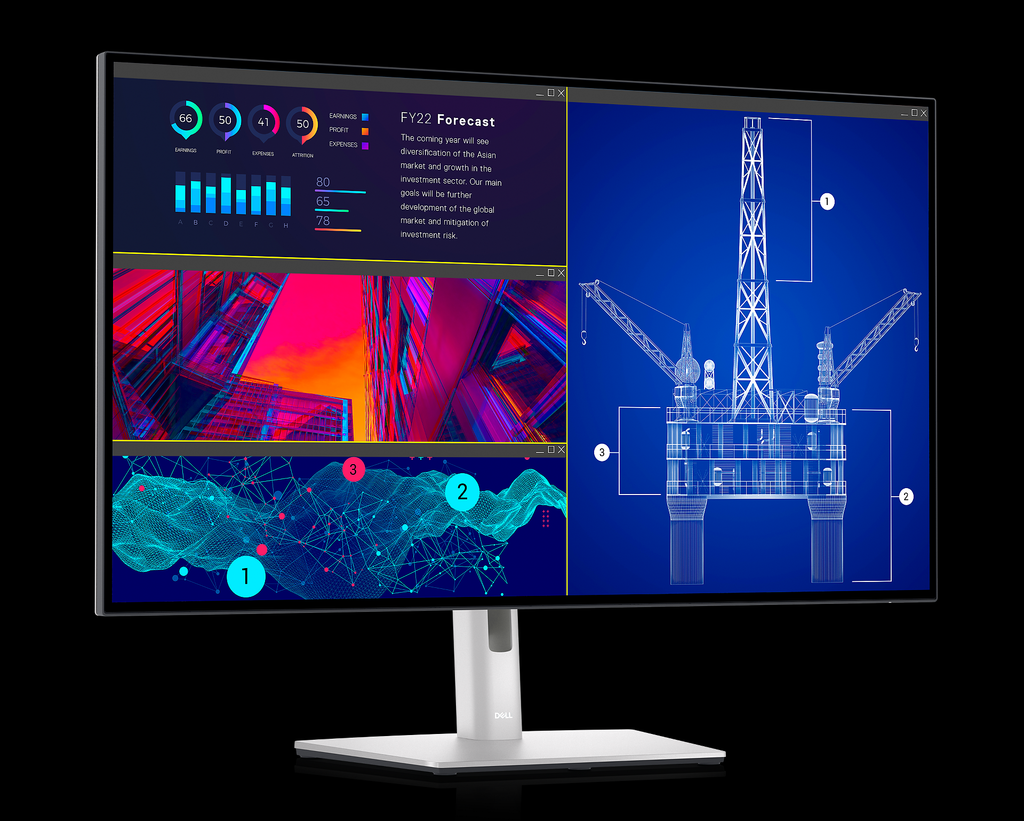 Màn hình máy tính Dell Ultrasharp U2723QE 27 inch 4K IPS USBC  RJ45