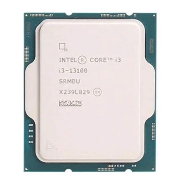 CPU Intel Core I3 13100 | LGA1700, Turbo 4.50 GHz, 4C/8T, 12MB, TRAY, Không Fan
