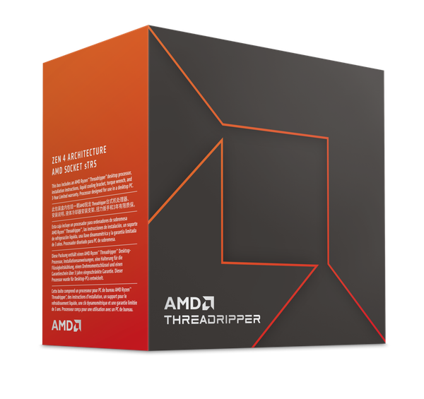 Bộ vi xử lý AMD Ryzen Threadripper 7970X/ 4.0GHz Boost 5.3GHz / 32 nhân 64 luồng / 160MB / sTR5