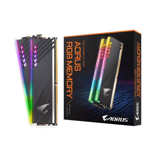 Ram Desktop Gigabyte AORUS RGB (GP_AR36C18S8K2HU416R) 16GB (2x8GB) DDR4 3600Mhz