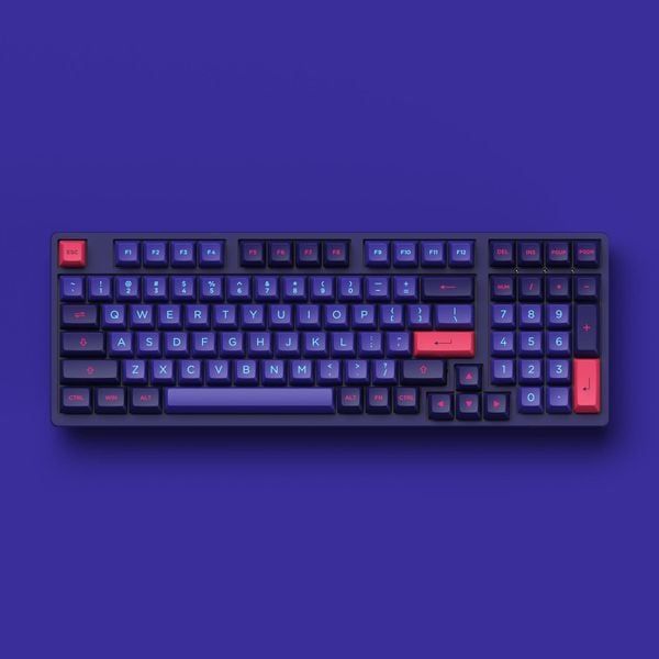 Bàn phím AKKO 3098 Neon RGB Cream Yellow Pro