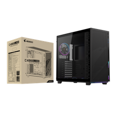 Thùng máy Case Aorus Gigabyte C400 Glass - Black (GB-AC400G)