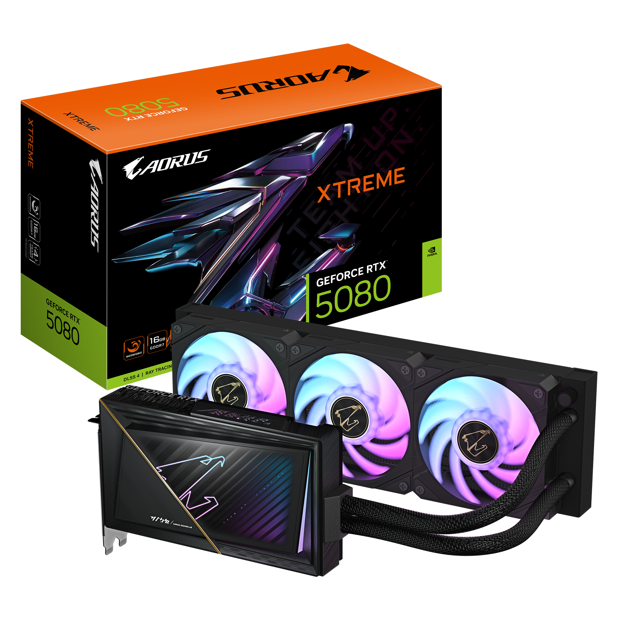 グラフィックボード・グラボ・ビデオカード rtx2080 ti xtreme waterforce AORUS GeForce RTX™ 2080 Ti XTREME WATERFORCE 11G Key Features
