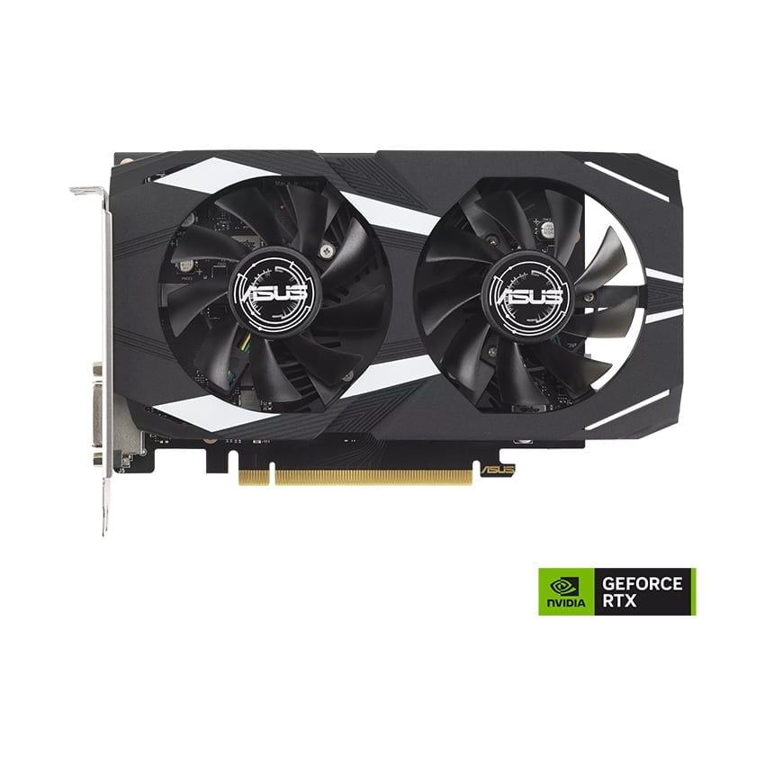 Card màn hình ASUS Dual GeForce RTX 3050 OC Edition 6GB GDDR6 (DUAL-RTX3050-O6G).