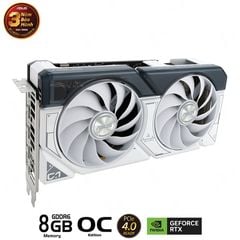 Card Màn Hình ASUS Dual GeForce RTX 4060 White OC 8GB GDDR6